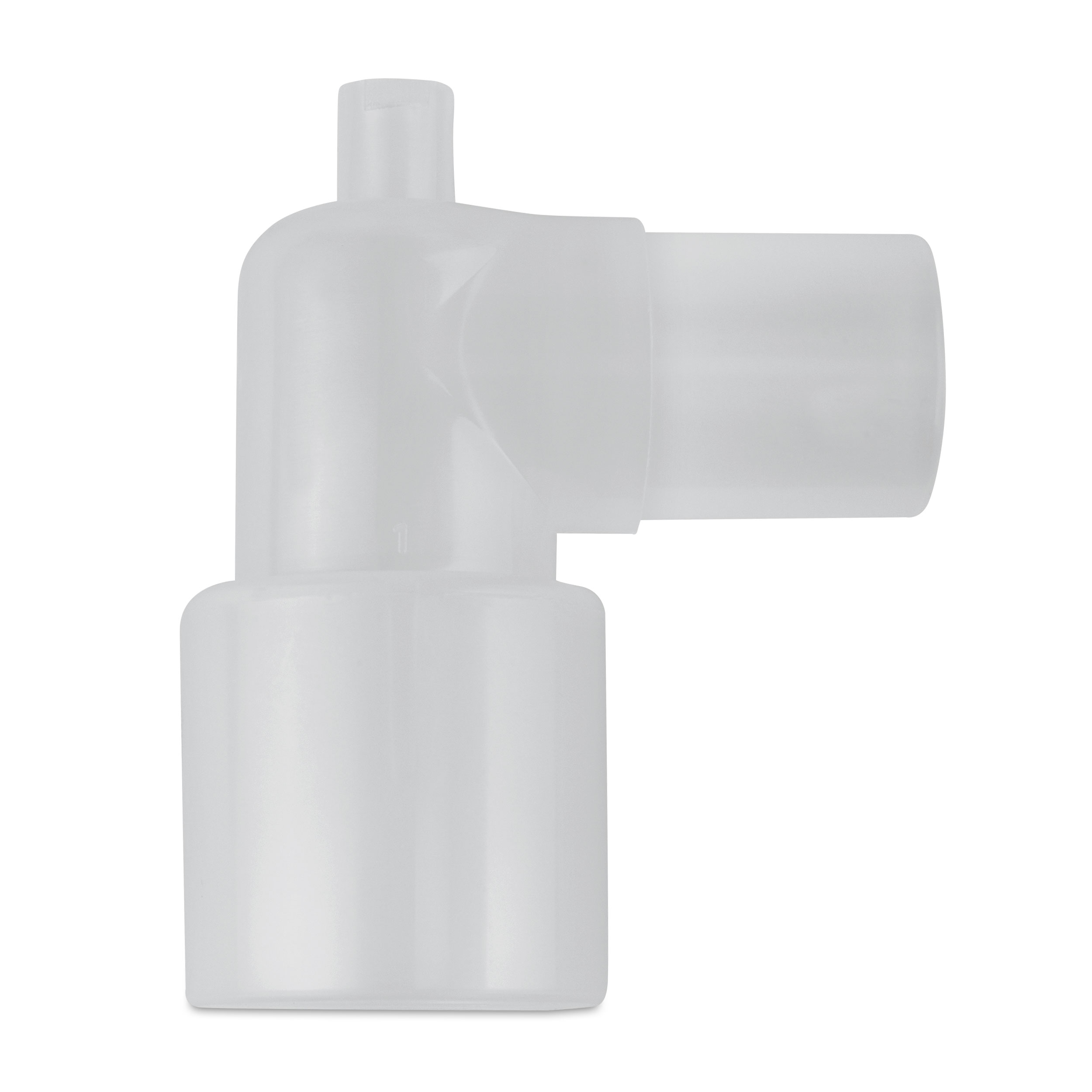 Vinklet connector. 1 stk/pakke